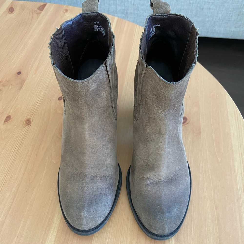 Abound Brown Ankle Booties